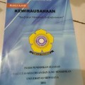 Buku ajar kewirausahaan