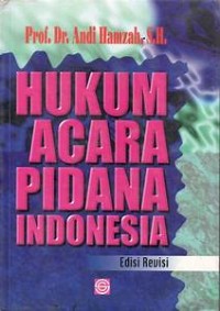 Hukum acara pidana indonesia