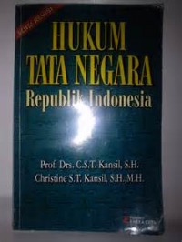 Hukum tata negara republik indonesia 1