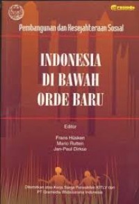 Indonesia di bawah orde baru.