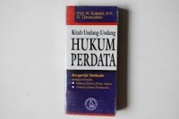 Kitab undang-undang hukum perdata