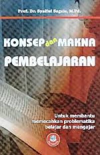 Konsep dan makna pembelajaran