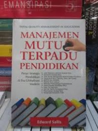 Manajemen mutu terpadu pendidikan