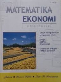 Matematika ekonomi