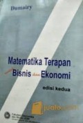 Matematika terapan untuk bisnis dan ekonomi