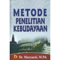 Metode penelitian kebudayaan