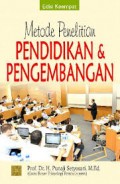 Metode penelitian pendidikan & pengembangan