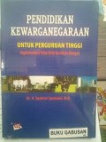 Pendidikan kewarganegaraan untuk perguruan tinggi