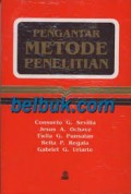 Pengantar metode penelitian