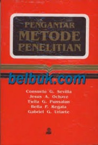 Pengantar metode penelitian