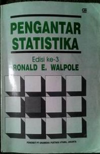 Pengantar statistik