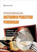 Pengembangan instrumen  penelitian pendidikan