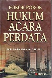 Pokok2 hukum acara perdata