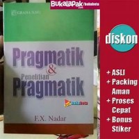 Pragmatik & penelitian pragmatik