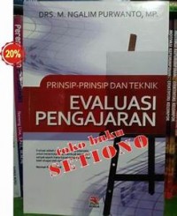 Prinsip2 dan teknik evaluasi pengajaran.