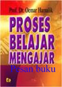 Proses belajar mengajar