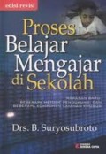 Proses belajar mengajar di sekolah