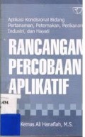 Rancangan Percobaan Aplikatif