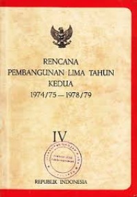 Rencana pembangunan lima tahun kedua 1974/75-1978/79.