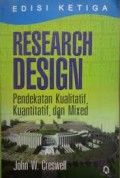 Research design : pendekatan kualitatif, kuantitatif, dan mixed