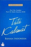 Tata kalimat bahasa indonesia