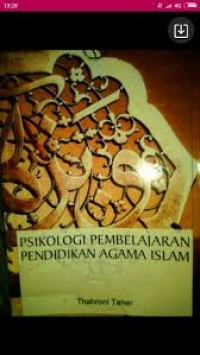 Psikologi Pembelajaran Pendidikan Agama Islam