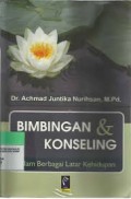 Bimbingan dan konseling : dalam berbagai latar kehidupan