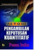 metode pengambilan keputusan kuantitatif