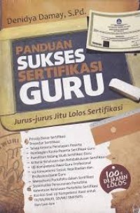 Panduan Sukses Sertifikasi Guru