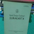 sejarah kerajaan tradisional surakarta