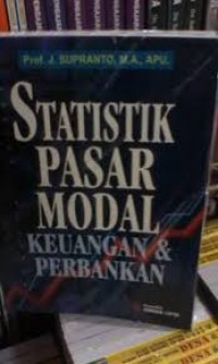 Statistik Pasar Modal Keuangan dan Perbankan